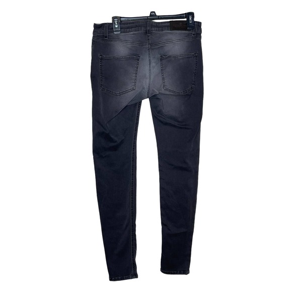 Charlotte Eskildsen Women Jeans Moon‎ Legs Denim Designer Remix Stretch Black 32 - Picture 11 of 11